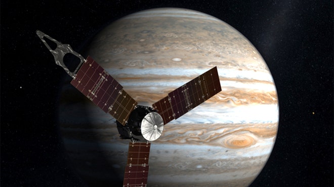 Juno Spacecraft at Jupiter